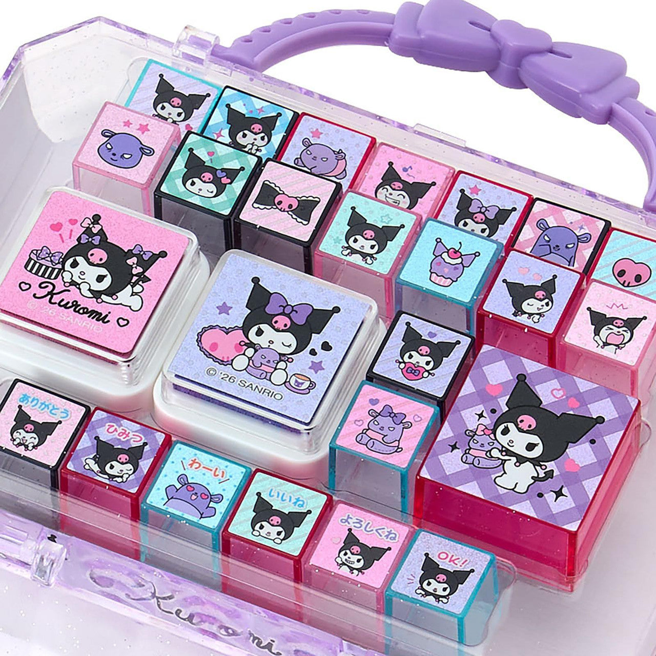 Kuromi Large Stamp Set Box