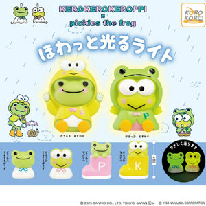 Kerokerokeroppi x Pickles the Frog Glowing Light Gachapon