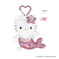 Hello Kitty Fantasy Mermaid Mascot Plush [Dark Pink]