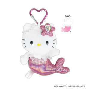 Hello Kitty Fantasy Mermaid Mascot Plush [Dark Pink]