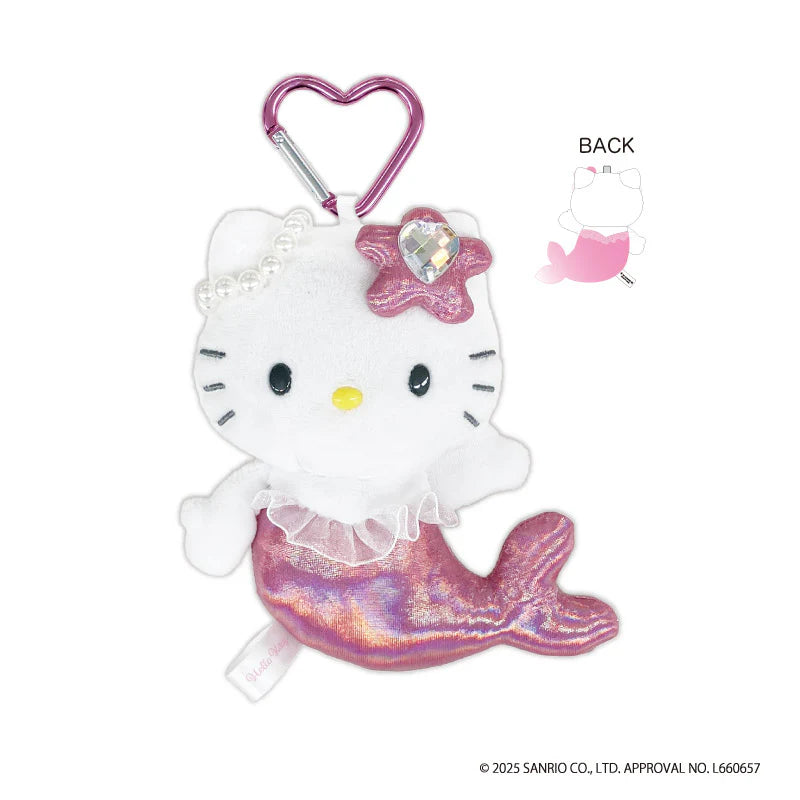 Hello Kitty Fantasy Mermaid Mascot Plush [Dark Pink]