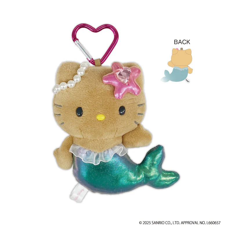 Hello Kitty Fantasy Mermaid Mascot Plush [Tan]