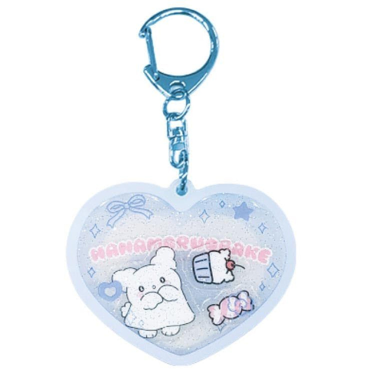 Hanamaruobake Shaka Shaka Acrylic Keychain Blue