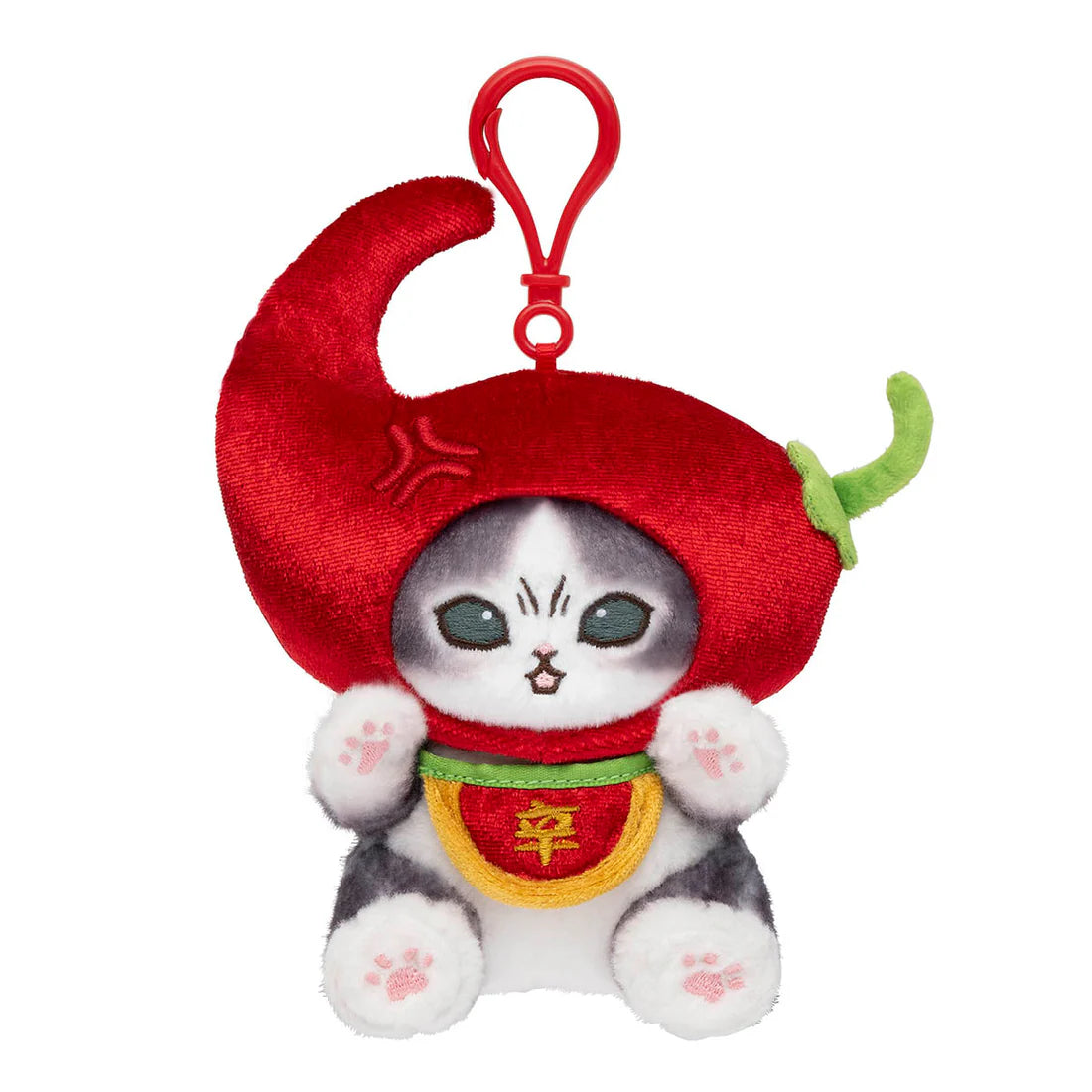 Mofusand Angry Chilli Cat Plush Mascot