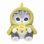 Mofusand Hooded Poncho Plush [Dinosour]