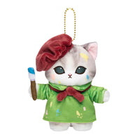 Mofusand Painter Cat Plush Mascot
