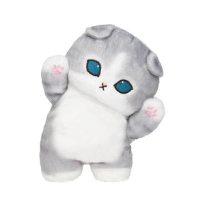 Mofusand "Hyokkori!" Plush [Gray]