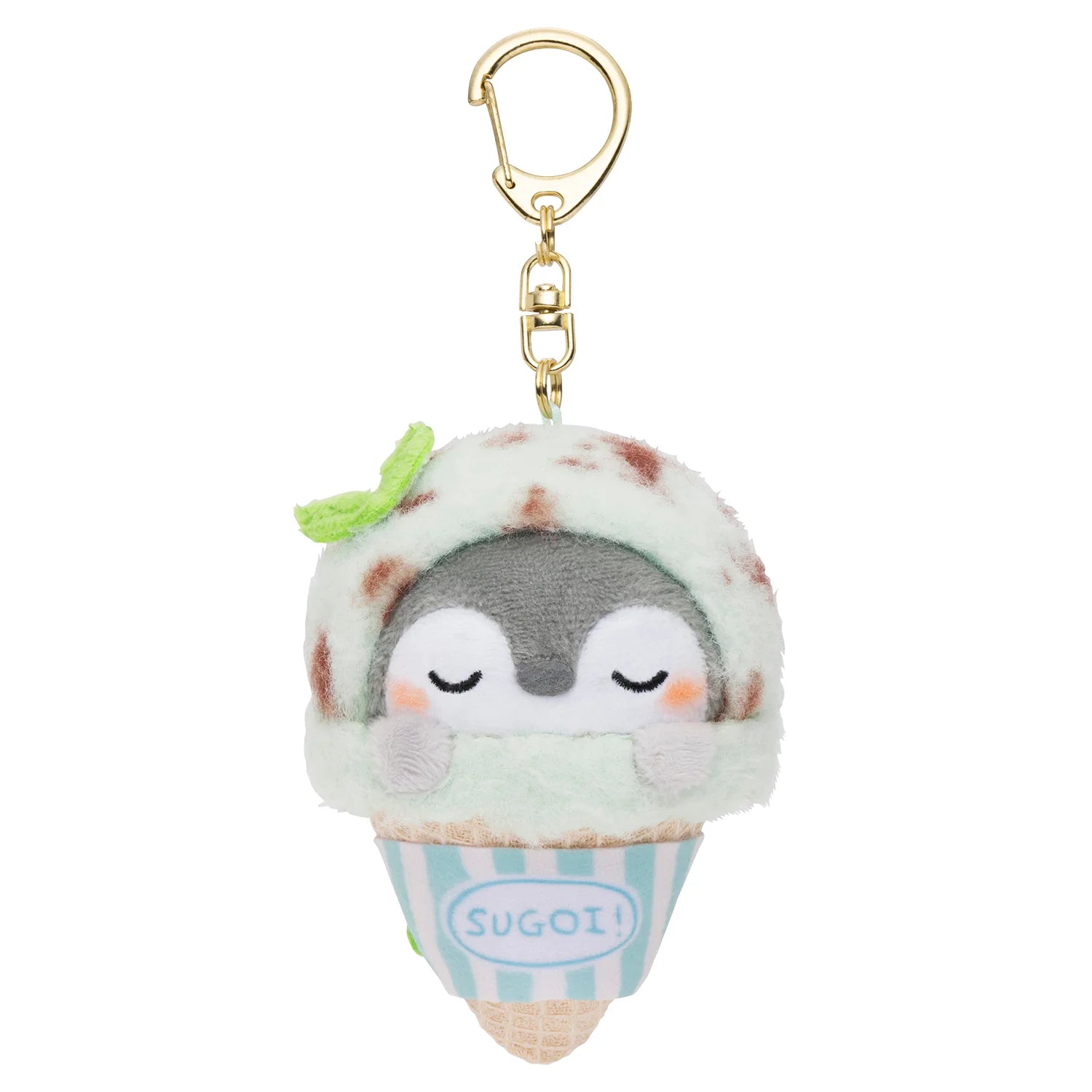 Koupenchan Cone Ice Cream "Chocolate Mint" Plush Mascot