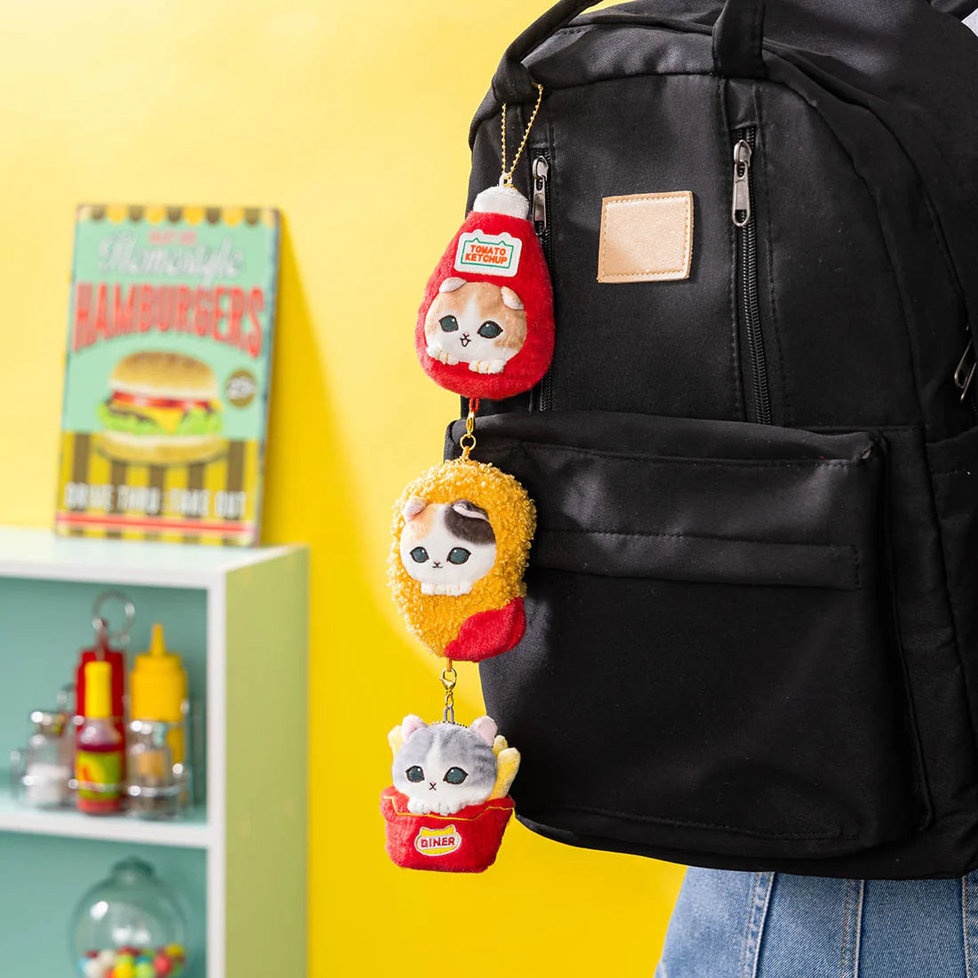Mofusand Diner Connect! 3-piece Plush Mascot