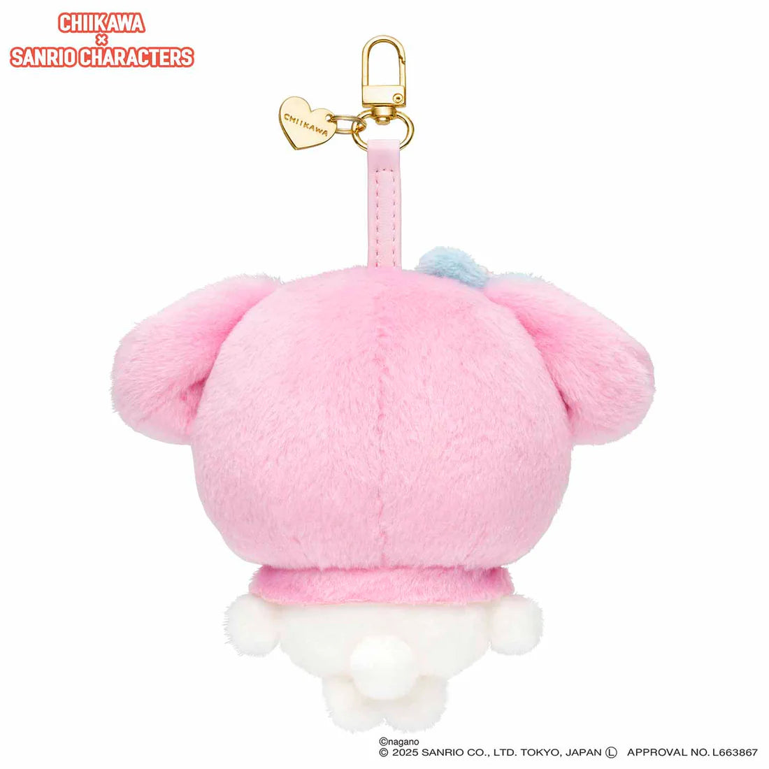 "Chiikawa x Sanrio Characters Kiramekko" Chiikawa x My Melody Mascot Plush