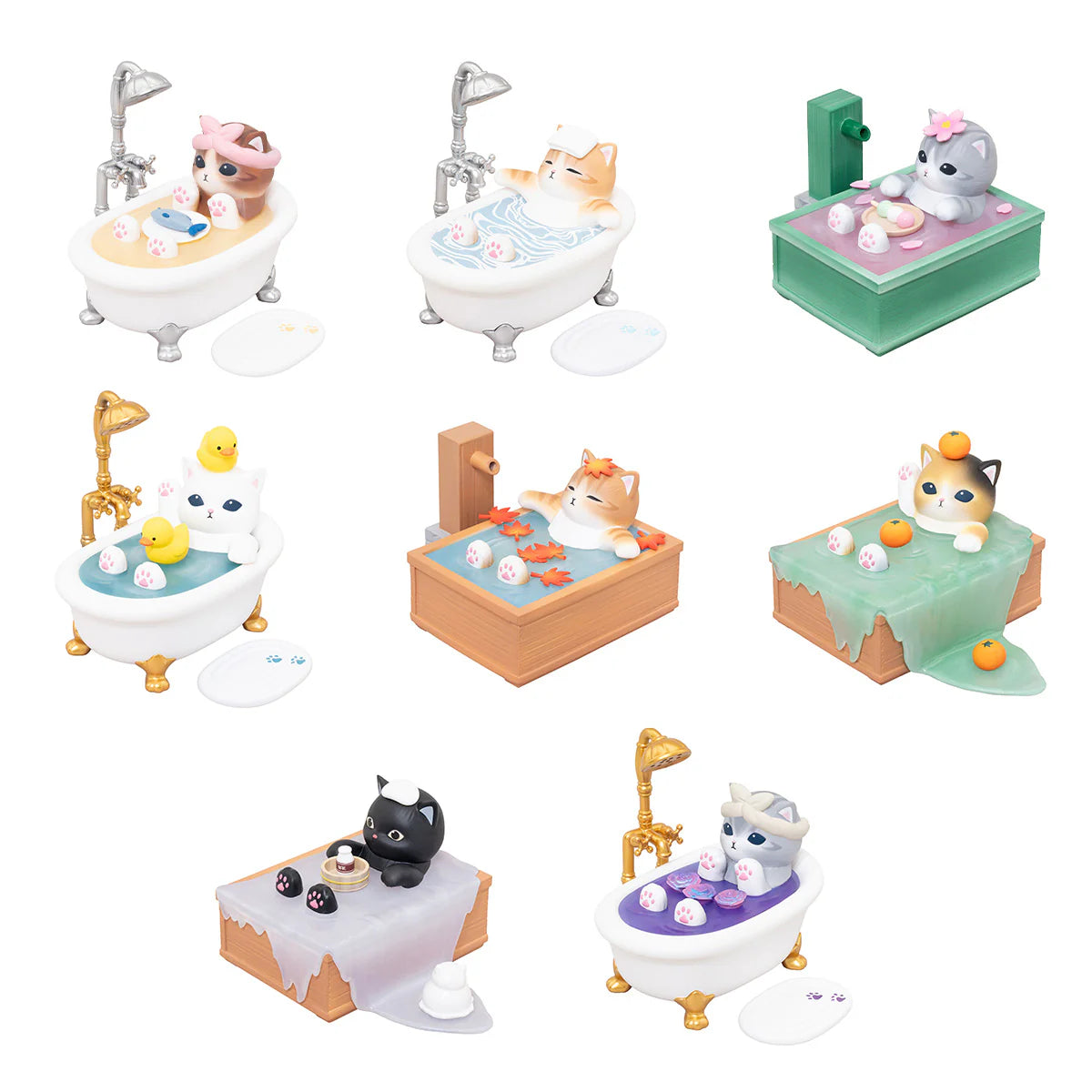 Mofusand "Good Bath Cat" Figure Blind Box