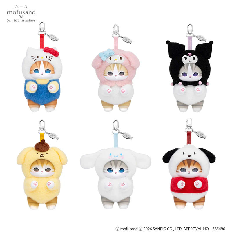 Mofusand x Sanrio Kiramekko Plush Mascot Blind Box