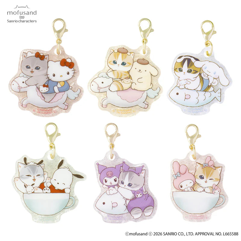 Mofusand x Sanrio Marble Charm Blind Box