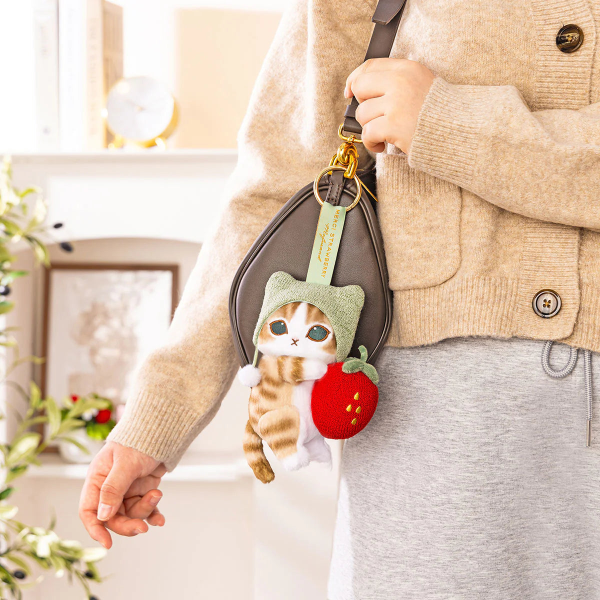 Mofusand Merci Strawberry Mascot [Tabby Cat]