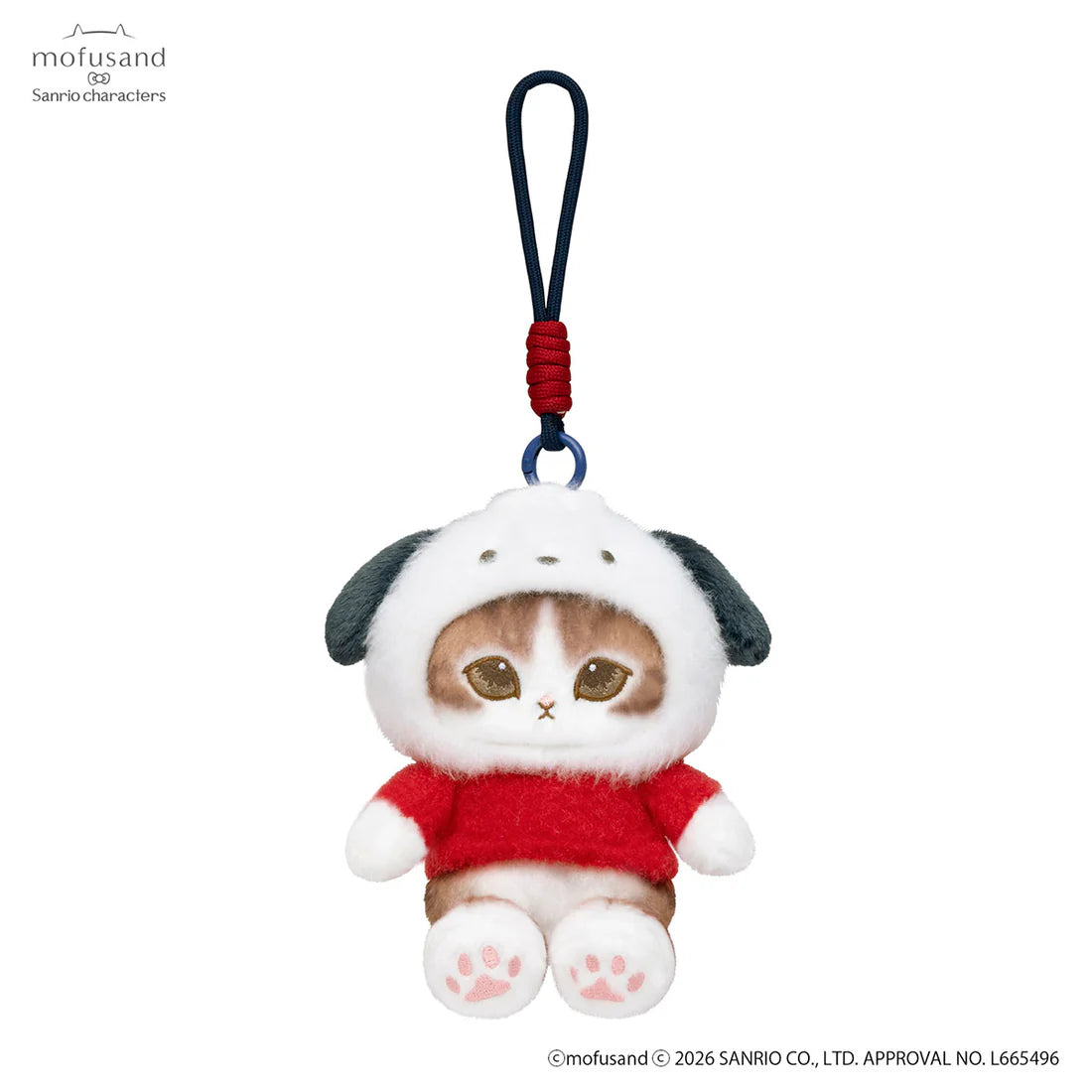 Mofusand x Sanrio Characters Plush Mascot - Pochacco