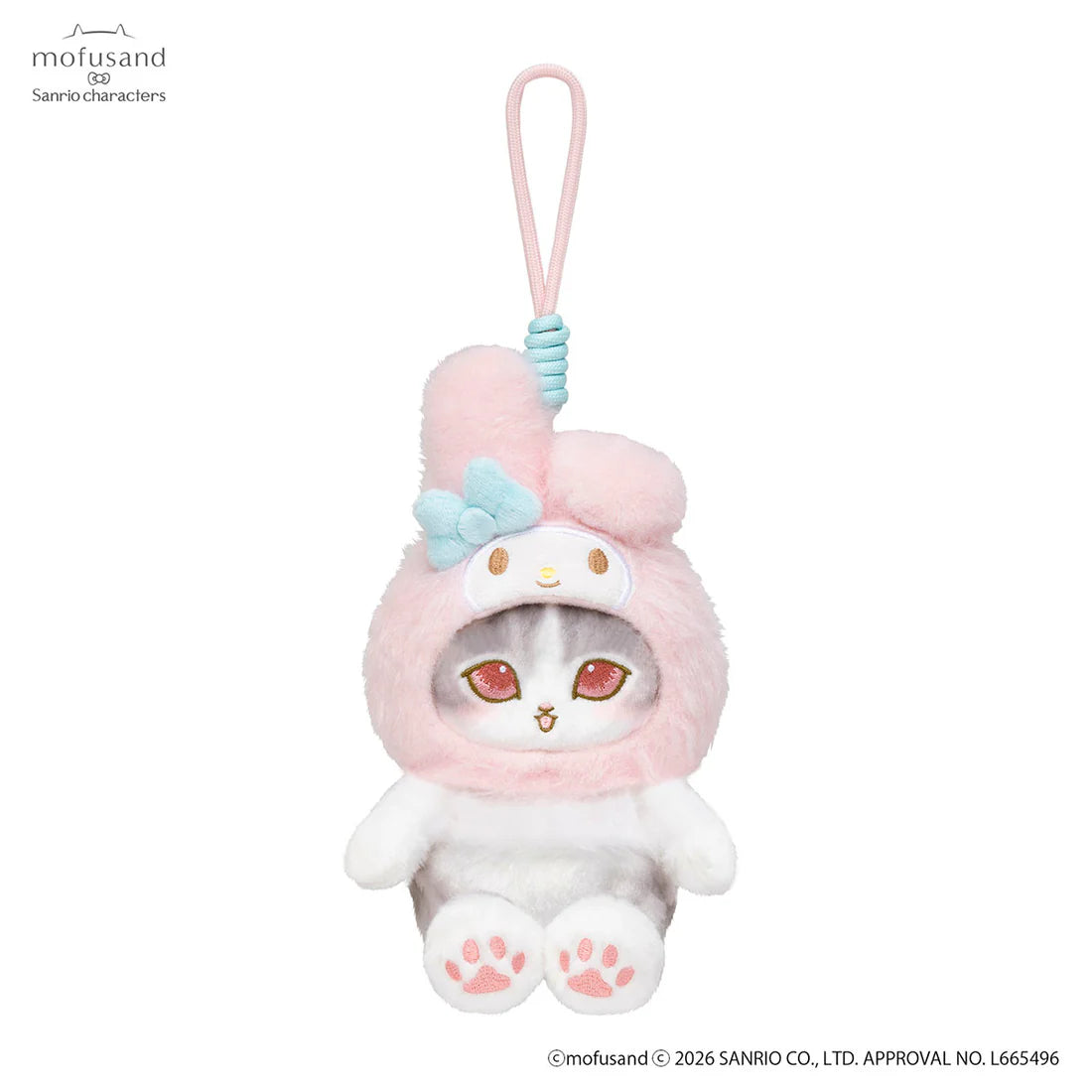 Mofusand x Sanrio Characters Plush Mascot - My Melody