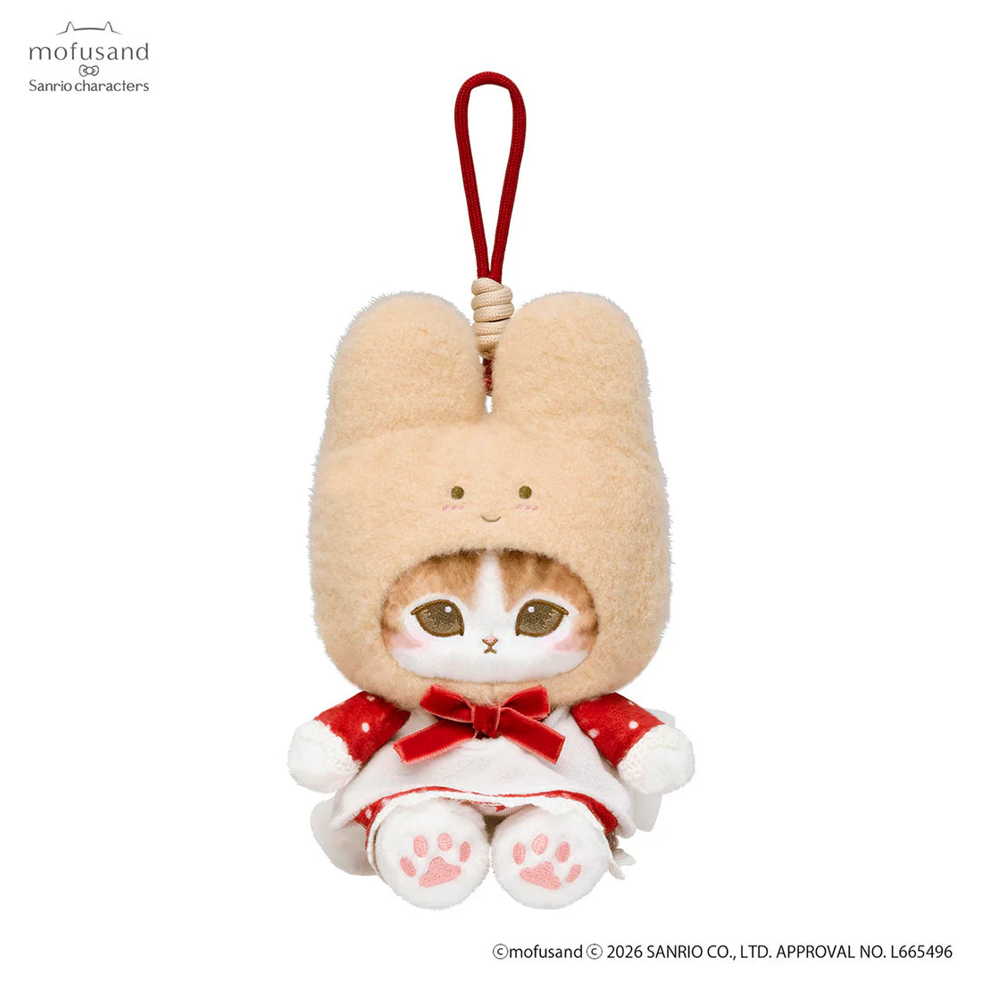 Mofusand x Sanrio Characters Plush Mascot - Marroncream