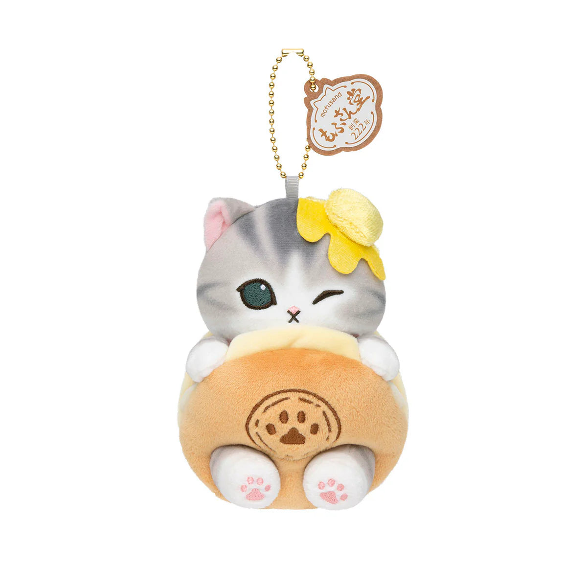 Mofusand Japanese Sweets Cat Plush Mascot [Dorayaki]