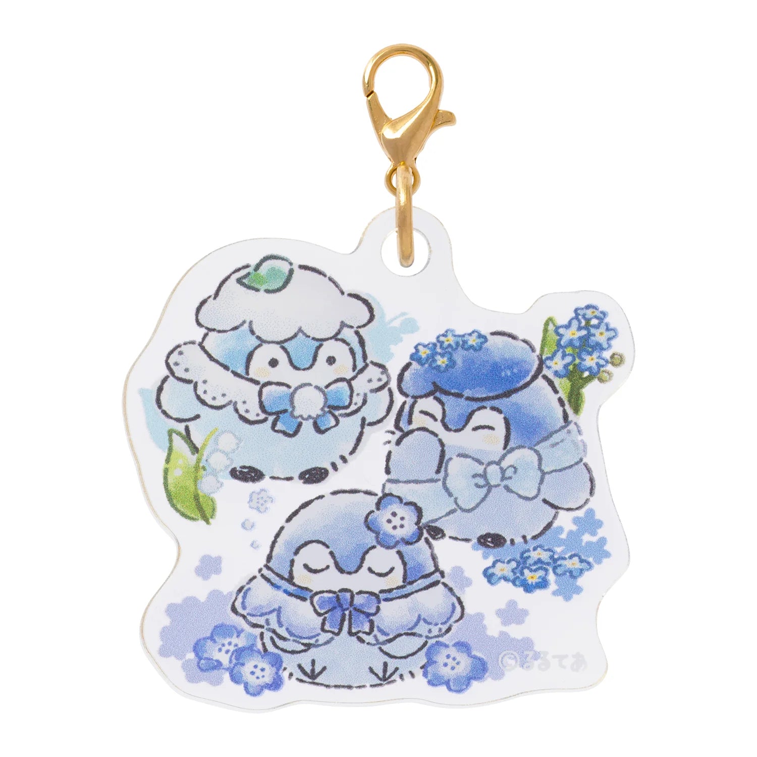Koupenchan Hanamaru Sorairo Bouquet Trading Acrylic Charms Blind Box