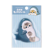 Mofusand Large Mochi Sticker [Shark Cat]