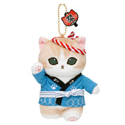 Mofusand "Wasshoi! Festival Meow" Plush Mascot [Blue]