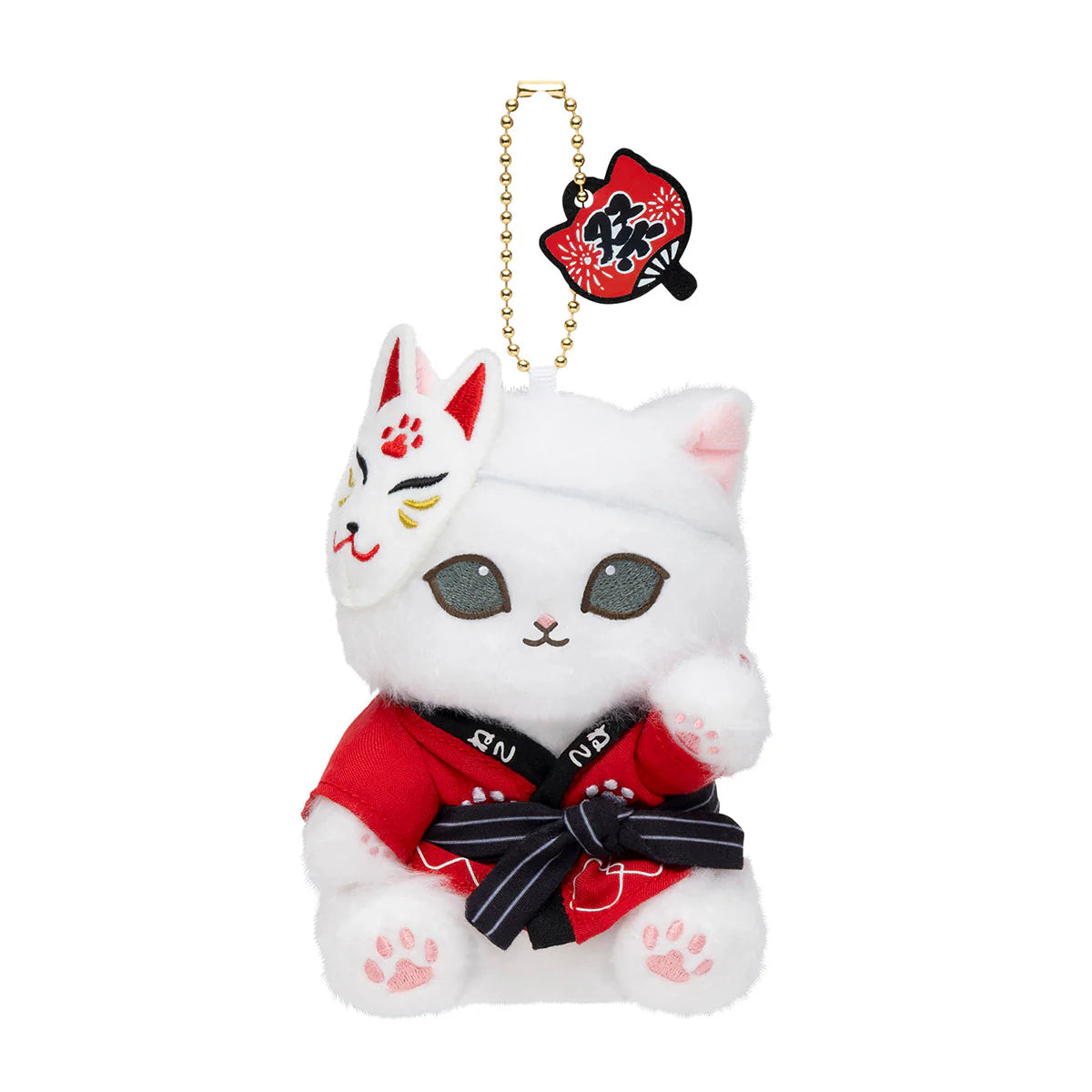 Mofusand "Wasshoi! Festival Meow" Plush Mascot [Red]