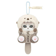 Mofusand Fluffy Sea Creature Plush Mascot - Sea Otter [Brown]