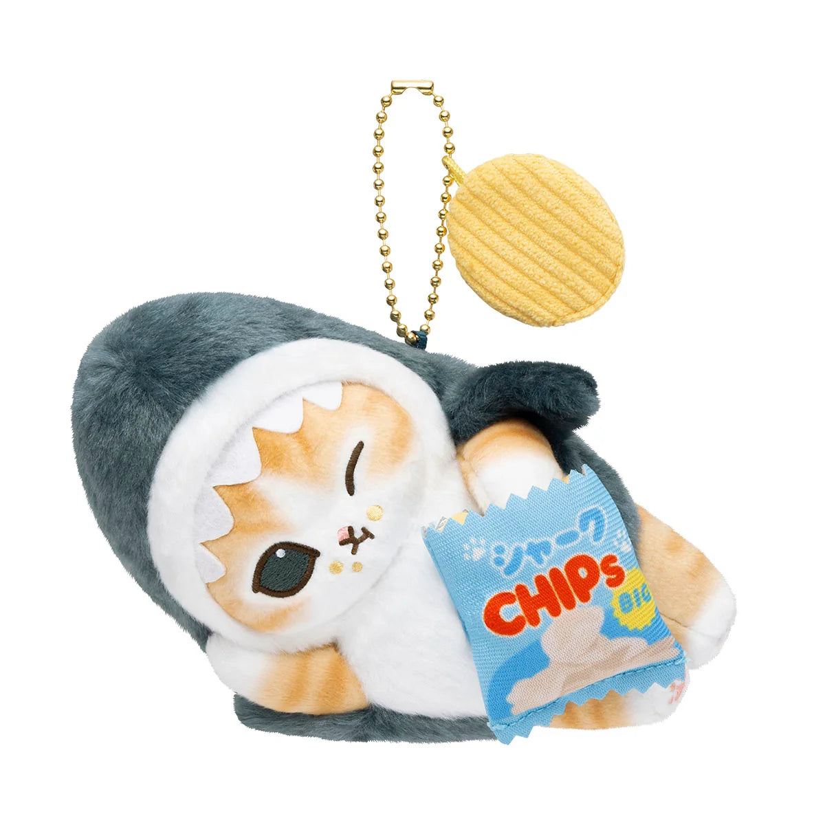 Mofusand Lazy Potato Chip Shark Cat Plush Mascot