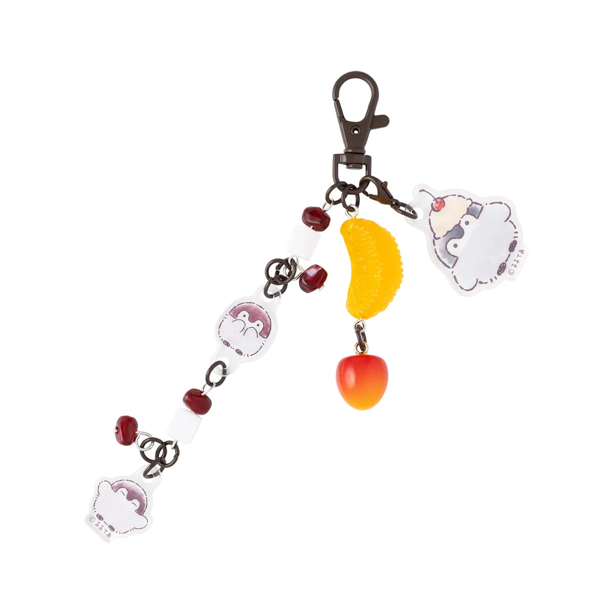 Koupenchan "Hanamaru Anmitsu Shop" Acrylic Dangling Keychain