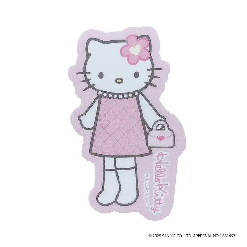 Hello Kitty "Style Up" Die-Cut Sticker [Pink Dress]