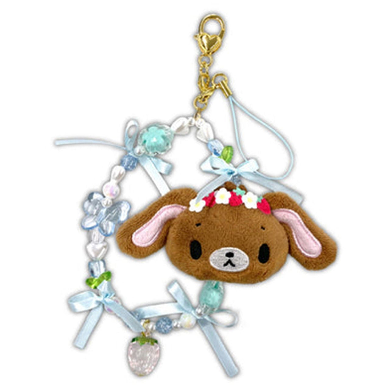 Sugarbunnies Plush Phone Strap - Kurousa