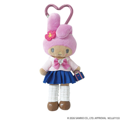 Tan My Melody Kogal Style Up Plush Mascot