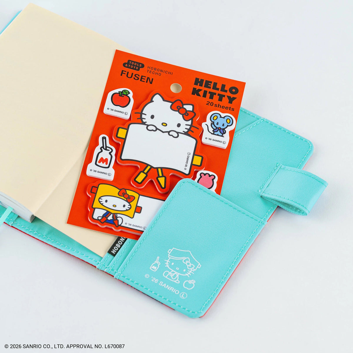 Hello Kitty Hobonichi Sticky Notes