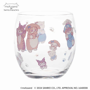 Mofusand x Sanrio Glass Cup