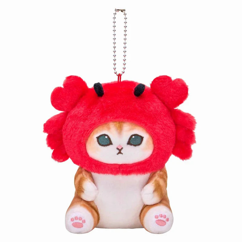【オンライン限定商品】  Mofusand LOL Charms | Mascot Plush Crab キーホルダー・アクリルキーホルダー