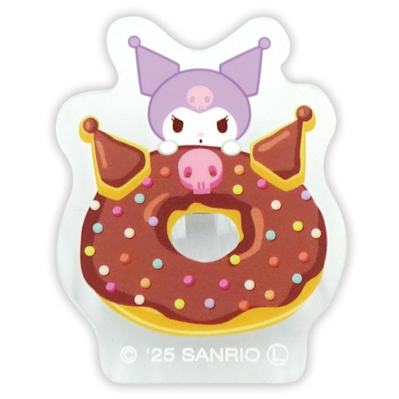 Kuromi Donut Acrylic Badge