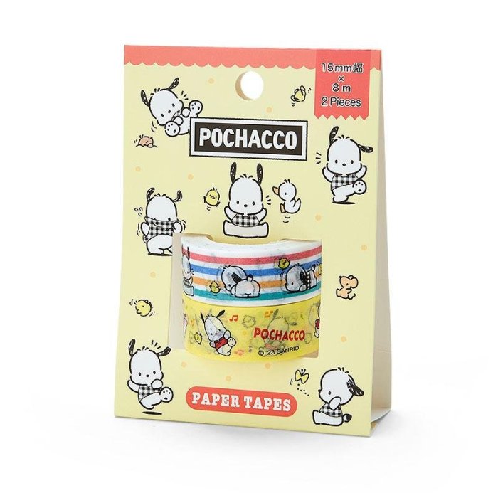 Pochacco 2pc Washi Tape