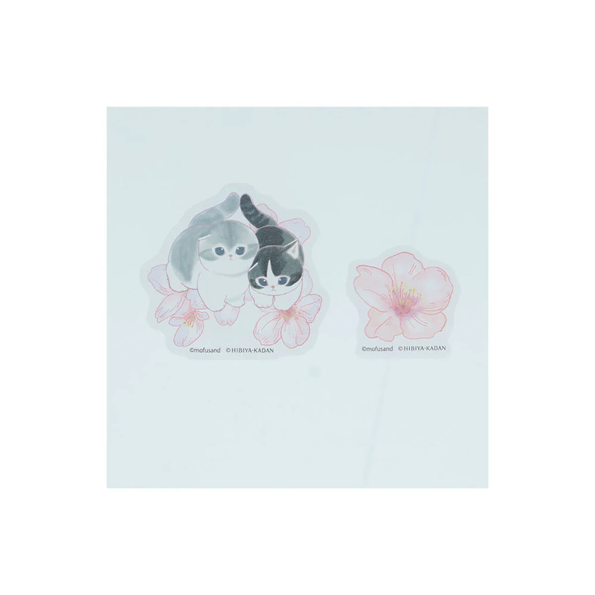 Mofusand x Hibiya Kadan Sticky Notes Blue