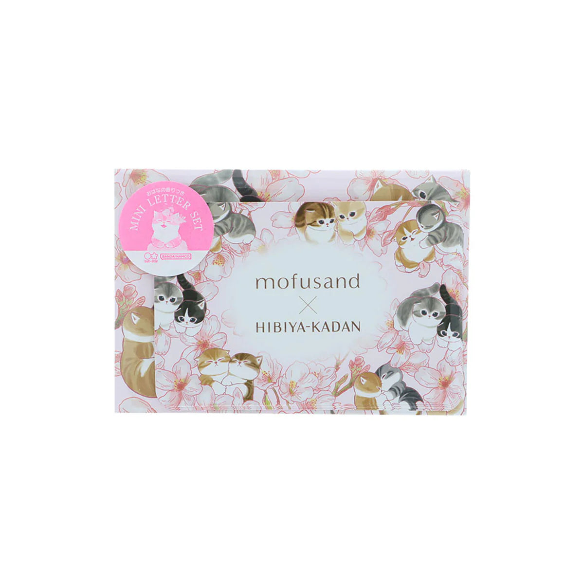 Mofusand x Hibiya Kadan Scented Mini Letter Set Sakura