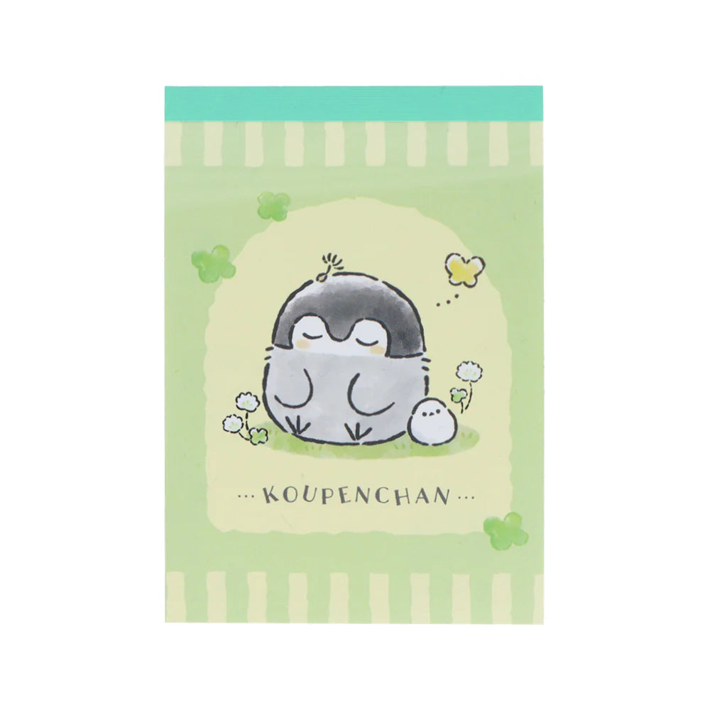 Koupenchan Small Memo Pad [Green]