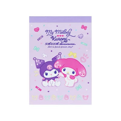 My Melody & Kuromi Anniversary Mini Memo Pad