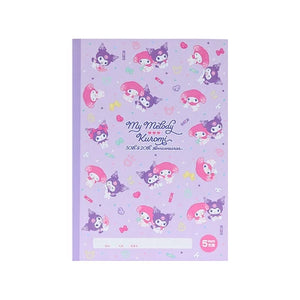 My Melody & Kuromi 50th Anniversary B5 Notebook