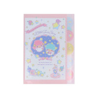Little Twin Star 50th Anniversary Die-cut Clear File 5-pocket
