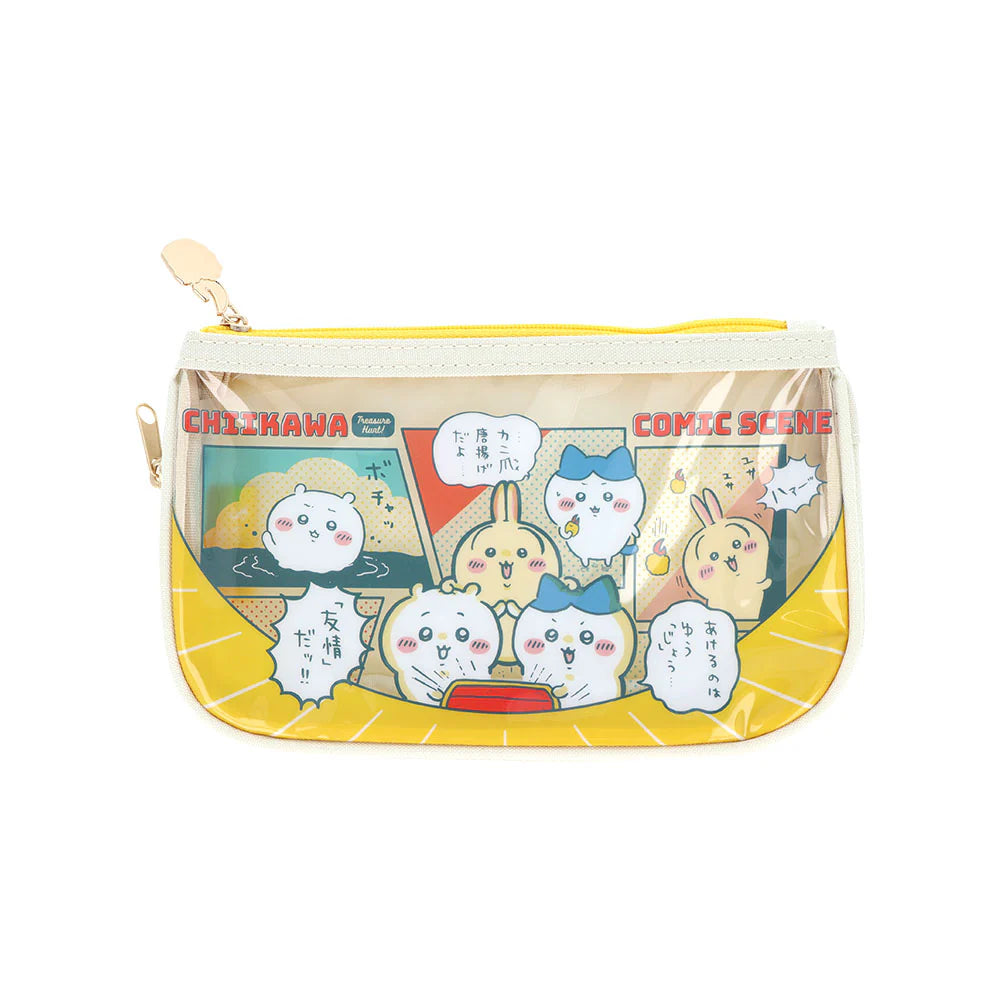 Chiikawa Clear Pen Pouch [Tresure]