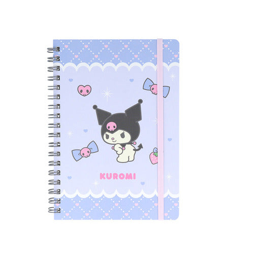 Kuromi B6 Double Ring Notebook