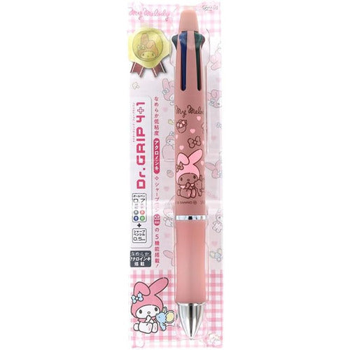 My Melody Multi Pen Japanese Pattern Dr.Grip 4+1-color
