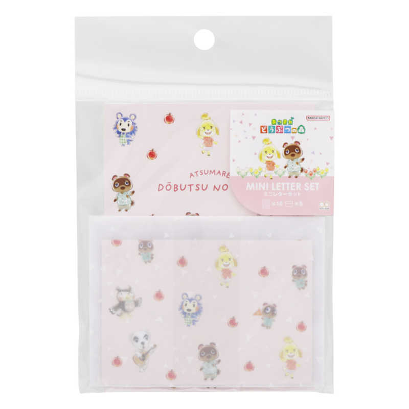 Animal Crossing Mini Letter Set [Pink]