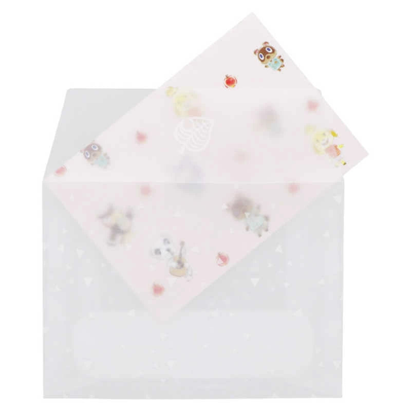 Animal Crossing Mini Letter Set [Pink]