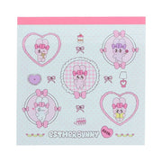 Esther Bunny Square Memo [White]