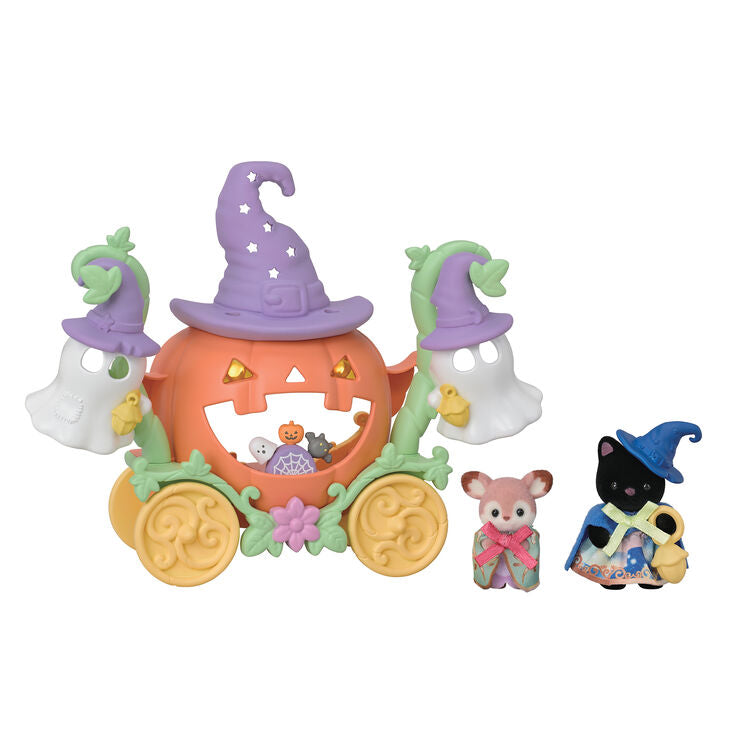 Sylvanian Families Halloween Ghost & Pumpkin Carriage Set
